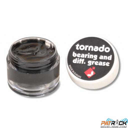 Graisse graphite noire Tornado 10ml