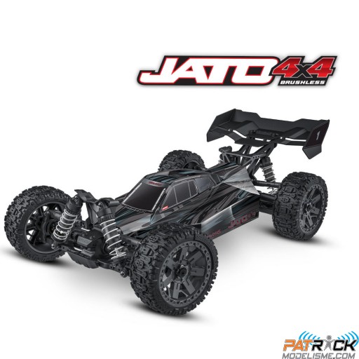 Traxxas Jato 4x4 BL-2s Noir 1/10e SUR-COMMANDE