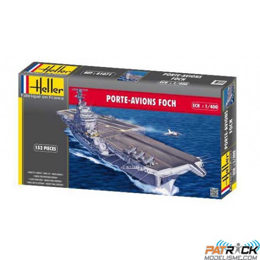 1/400e Heller Porte-avions FOCH