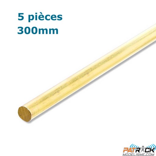 Jonc Laiton D.4.0x300mm de K&S (5pcs)