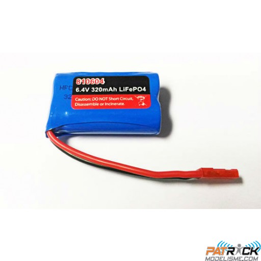 Batterie 6,4V 320mAh LiFe pour Micro Magic Vee & Cat