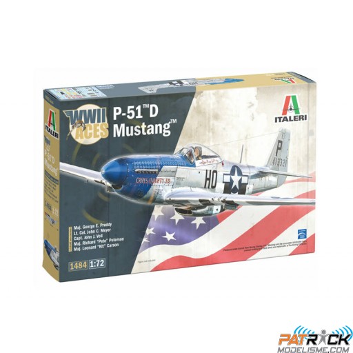 1/72e Italeri P-51D Mustang Aces
