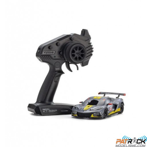 Kyosho Mini-Z RWD Chevrolet Corvette C8-R Gun Metal (W-MM/KT531P)