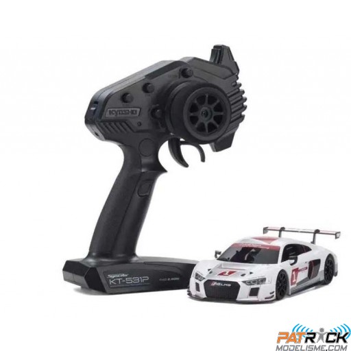 Kyosho Mini-Z MR-04 RWD Audi R8 LMS 2015 Blanche (W-MM/KT531P)