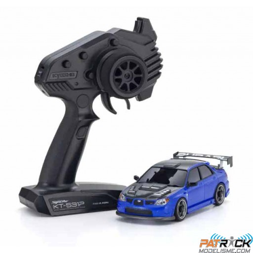 Kyosho Mini-Z AWD Subaru Impreza WRX Aero Kit Blue (DriftPack)