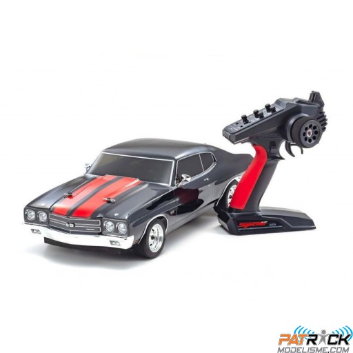 Kyosho Fazer MK2 (L) Chevelle SS 454 LS6 noir 1/10e Readyset