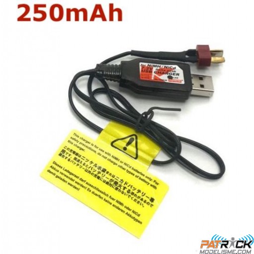 Chargeur USB Kyosho Delta Peak 250Mah (NiMh 7.2V - Deans)