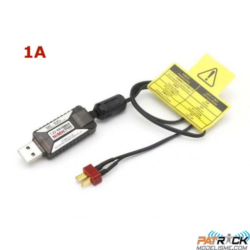 Chargeur USB Kyosho Delta Peak 1Ah (NiMh 7.2V - Deans)