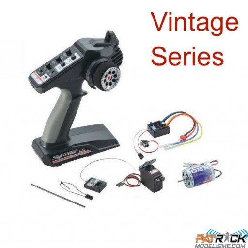 Combo STARTER Kyosho Vintage Series (KT231P+ - 82245 - 82274 - 70702) auto 1/10e, Bateaux