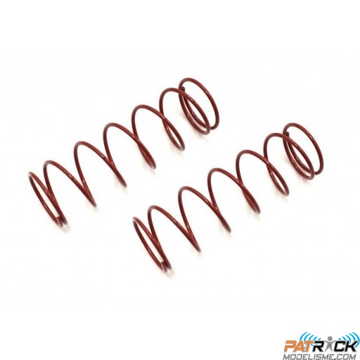 Ressorts Big Shock S 7.5x1.5 L=70mm (2) Rouge MP10/MP9