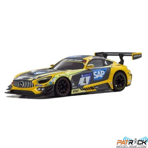 Kyosho Carrosserie Mini-Z Mercedes AMG GT3 Yellow-Black (W-MM)