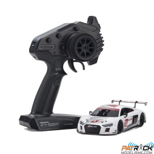 Kyosho Mini-Z RWD Audi R8 LMS Blanche + KT531P