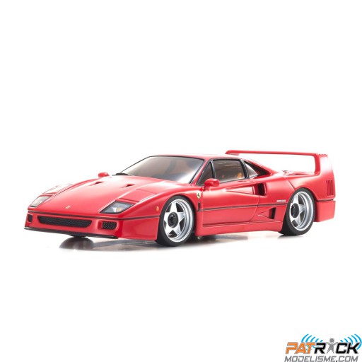 Kyosho Carrosserie Mini-Z Ferrari F40 rouge (Wide-RM) MR-03