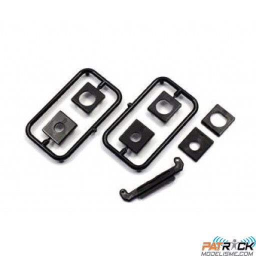 Support moteur et barre de direction - MINI-Z BUGGY