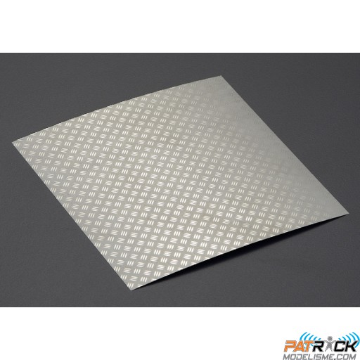 Feuille d'acier inoxydable revêtement anti-dérapant