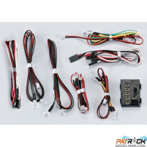 Kit LED avec contrôleur & 18 LED 1/10