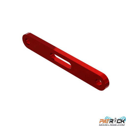 Support de suspension en aluminium avant rouge Arrma
