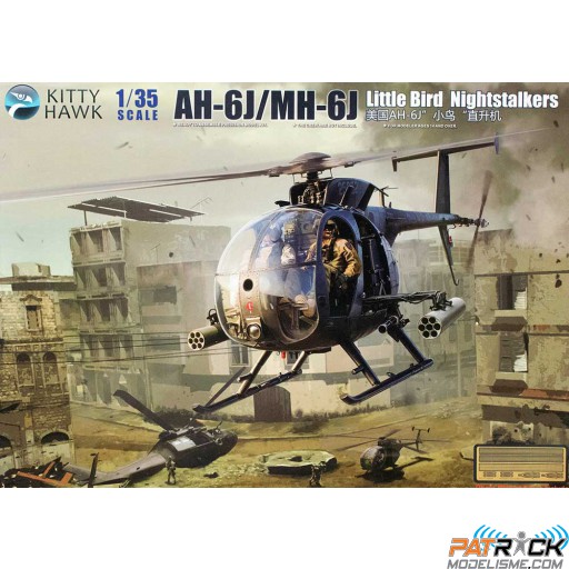 1/35e Kitty Hawk AH-6J/MH-6J "LITTLE BIRD NIGHTSTALKERS" Somalie