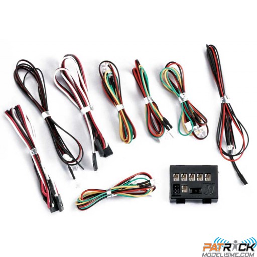 Kit LED avec contrôleur & 12 LED 1/10