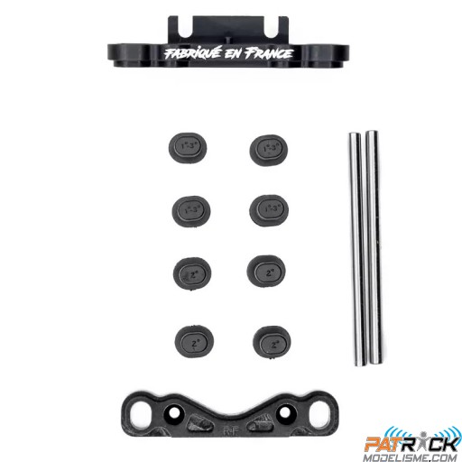 Kit complet option aluminium CNC d’axes arrière STR8/NXT