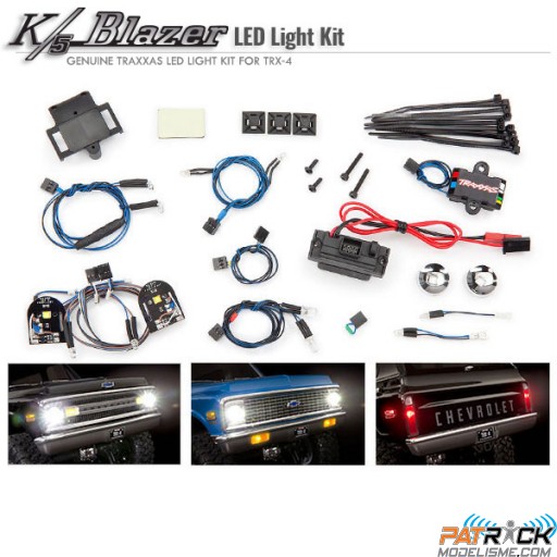 Kit Complet LED  + alimentation TRX-4 Chevrolet Blazer K5 (1969/1972)
