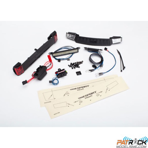 Kit Complet LED  + alimentation 3V – 0.5A Traxxas TRX-4 SPORT