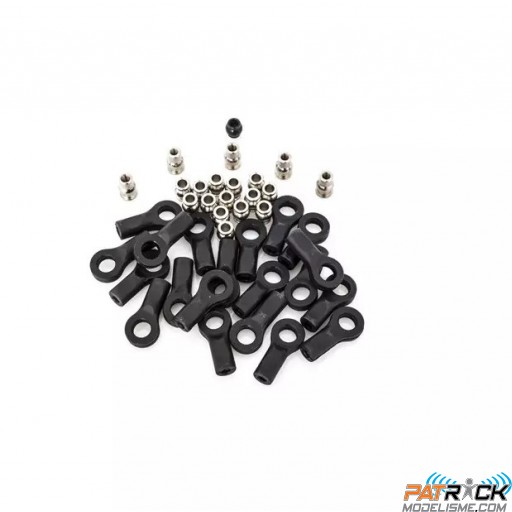 Kit de boules et chappes complet Hobbytech CRX 1/10