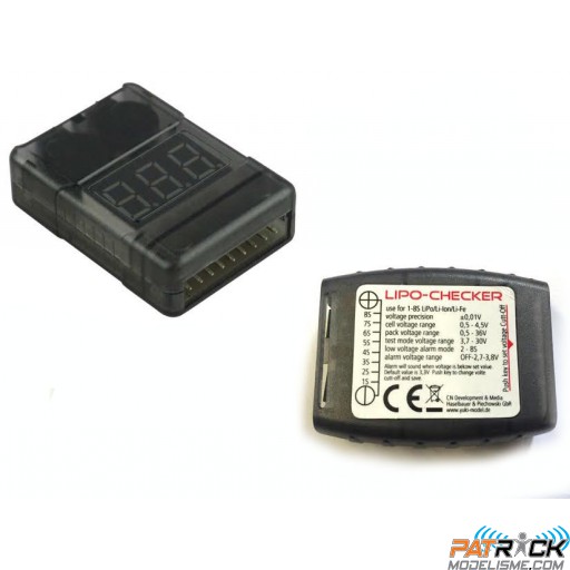 Testeur Buzzer accus LiPo 1-8S