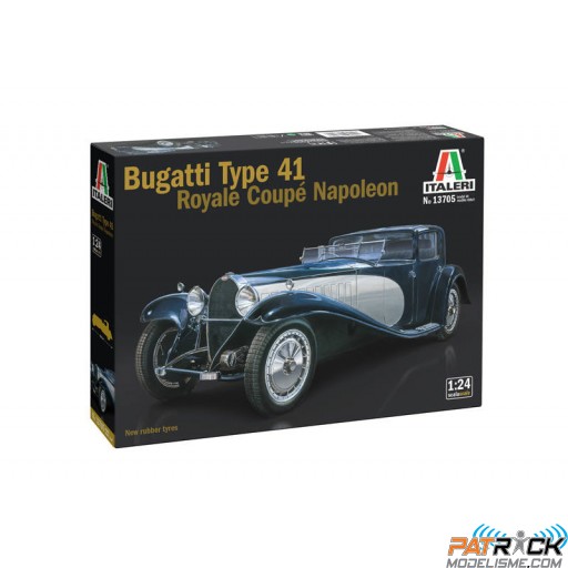 1/24e Italeri Bugatti Type 41 Royal Coupé Napoleon