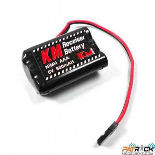 Accu réception NiMH 5 éléments AAA 800 mAh Km racing (H-K1)