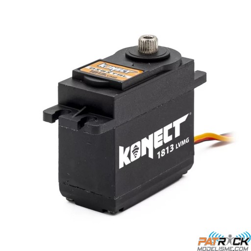 Servo Konect 1813LVMG Digital 18kg/0,13s pignons métal