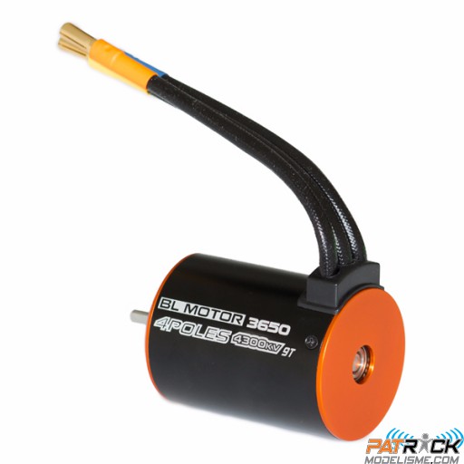 Moteur brushless KONECT 9T - 4300KV - 1/10e