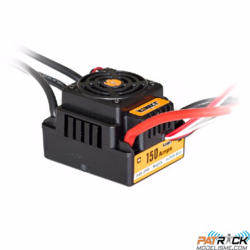 Controleur Brushless Konect 150A 3/6s Waterproof 1/8e