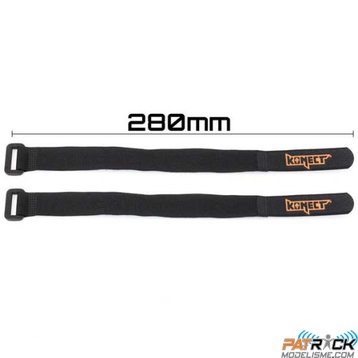 Straps pour accus LiPo 280 mm