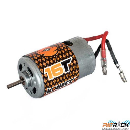 Moteur électrique à charbons Konect 550 16T
