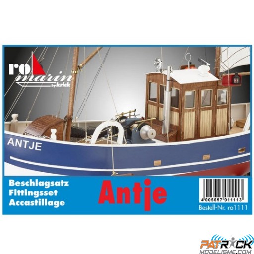 Accastillage pour bateau de pèche ANTJE ROmarin Krick SUR-COMMANDE