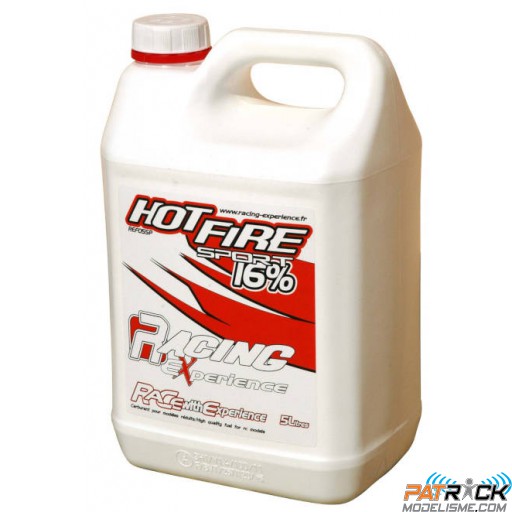 Carburant Racing Fuel SPORT 16%-5L pour voitures/bateaux