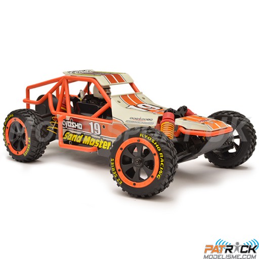 Kyosho SANDMASTER EZ 1/10 READYSET EP KT200 2.4Ghz BLANC