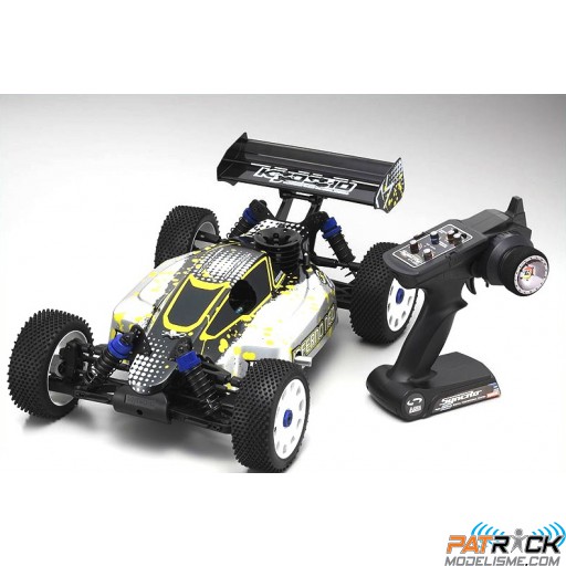 Kyosho Inferno NEO JAUNE Thermique 3.5cc 2,4GHZ RTR Remplacé