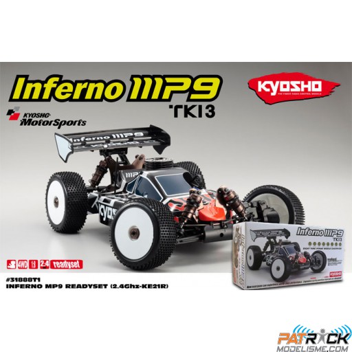KYOSHO INFERNO MP9 TKI3 READYSET 2,4GHZ