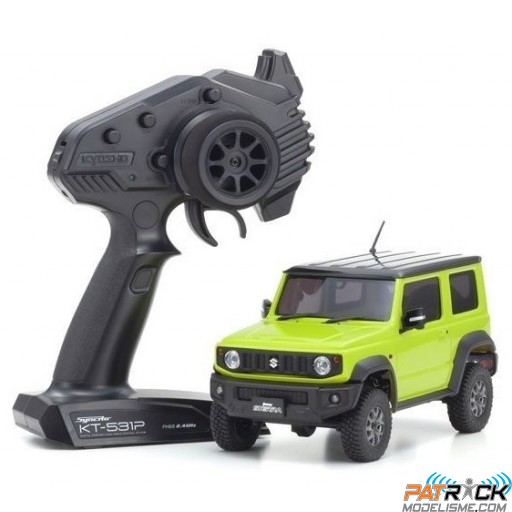 Kyosho Mini-Z 4X4 Mx-01 Suzuki Jimny Sierra Kinetic Jaune + kit LED