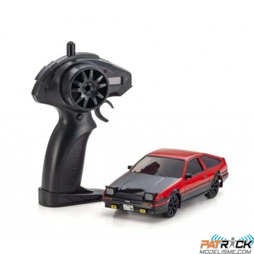 Kyosho First Mini-Z 1:28 Toyota Sprinter Trueno AE86 Rouge/Noir