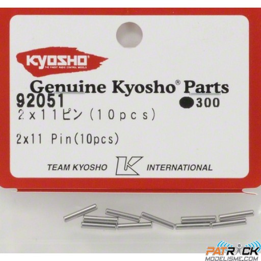 Goupilles 2x11mm Pin (10pcs)