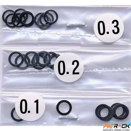 Rondelles de calage 8x10mm (30pcs)