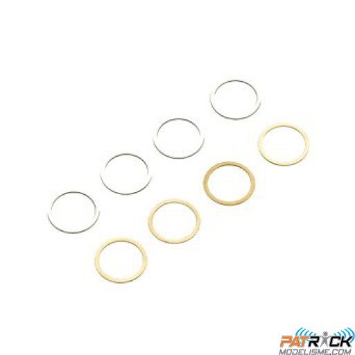 Rondelles de calage 10x12mm (8pcs)