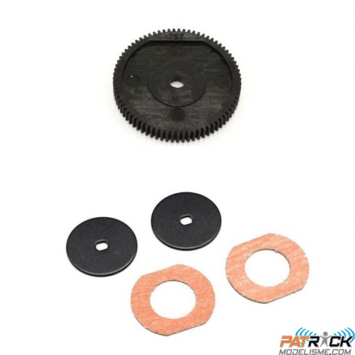 Couronne 75 dents et slipper FAZER-RAGE 2.0 FA206-75 + FA212