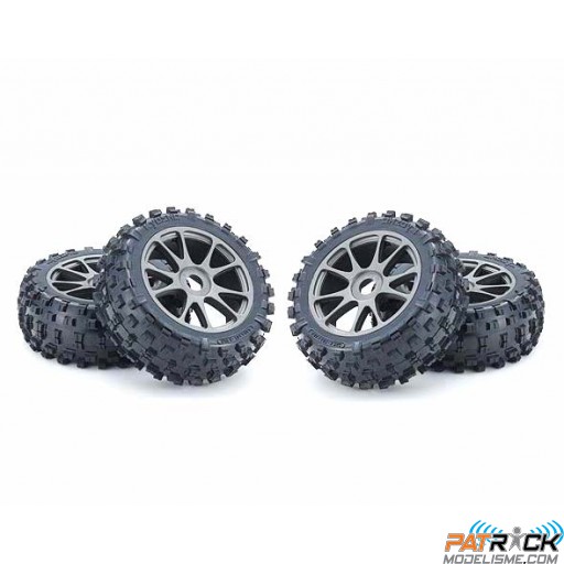 Roues Kyosho Inferno Neo 3.0 (4pcs) TT 1/8e