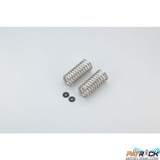 Ressorts amortos INFERNO GT 9X2.2/L=45MM (2) / Argent