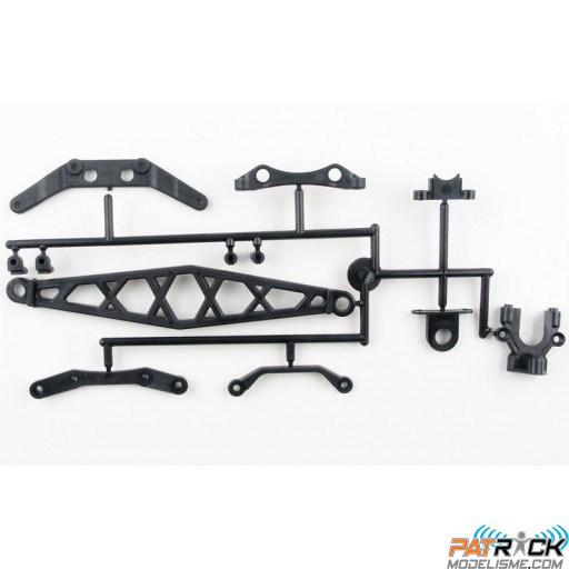 LA212C palier central et raidisseur KYOSHO LAZER ZX5/ZX5 FS2/TF5