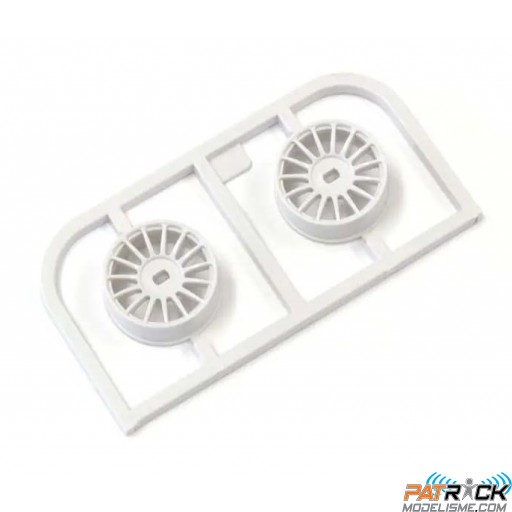 Jantes blanches etroites déport 1.5 - MINI-Z AWD / MA020